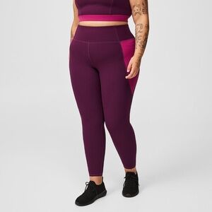 TORRID Performance Core Rib Full Length Active Legging, Size 0 Large, NEW NWT!